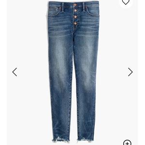 Madewell 10” High Rise Skinny